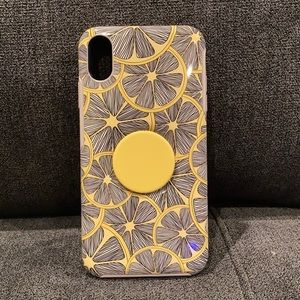 OtterBox iPhone Xs Max case with pop socket